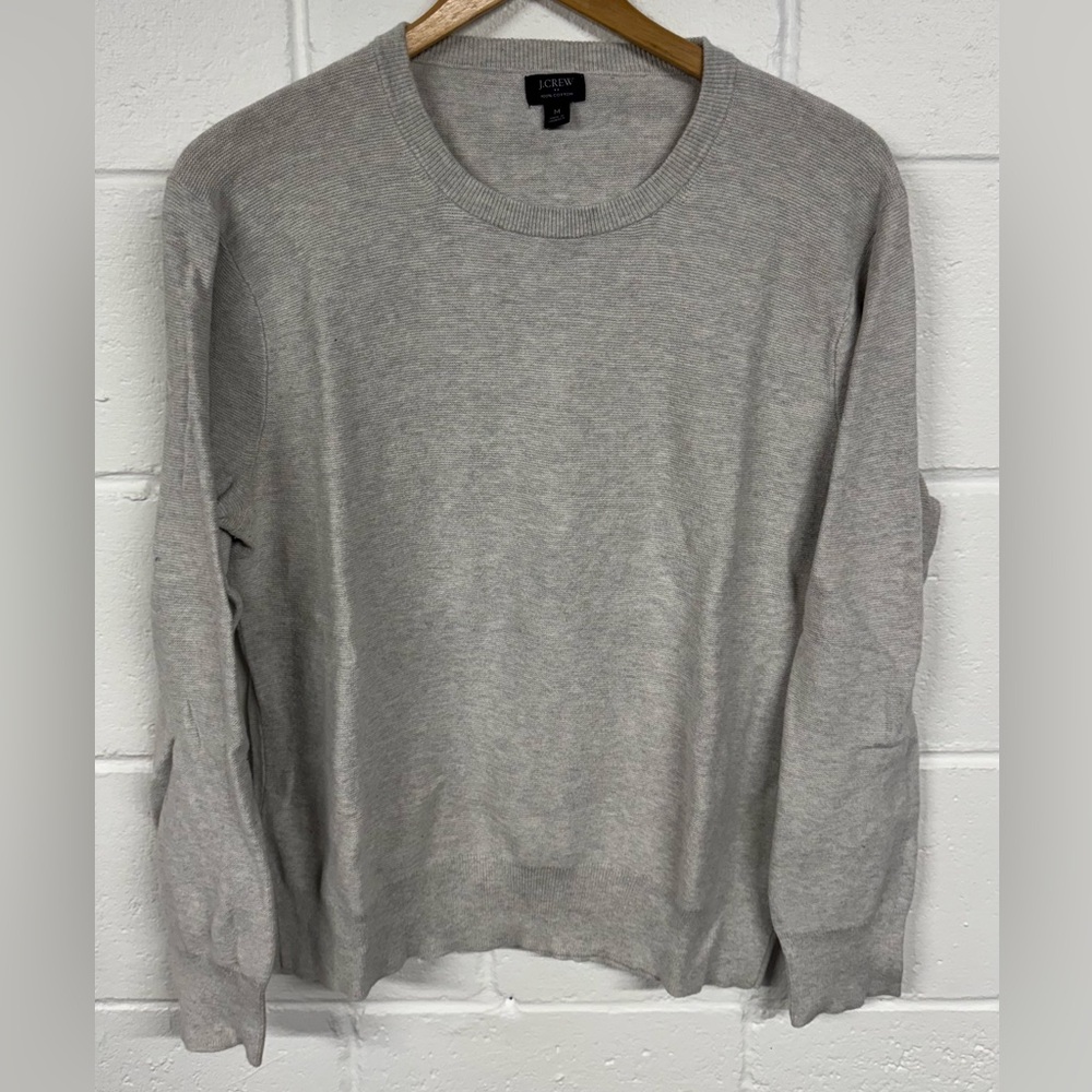 J Crew Factory Men’s Ash Grey Sweater
